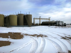 wastewater disposal facility near Platteville-CO
